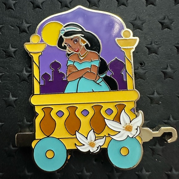 Loungefly Accessories - Disney Loungefly Train Car Pin Mystery Box Jasmine From Aladdin